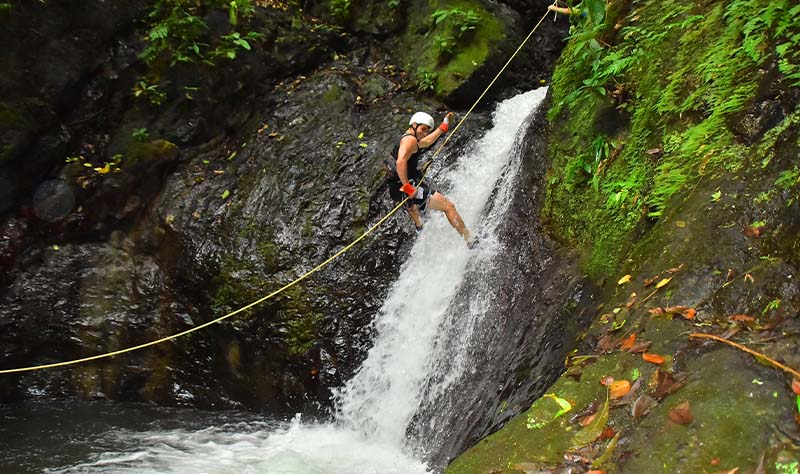 Extreme Canyoning Tour Jaco Costa Rica