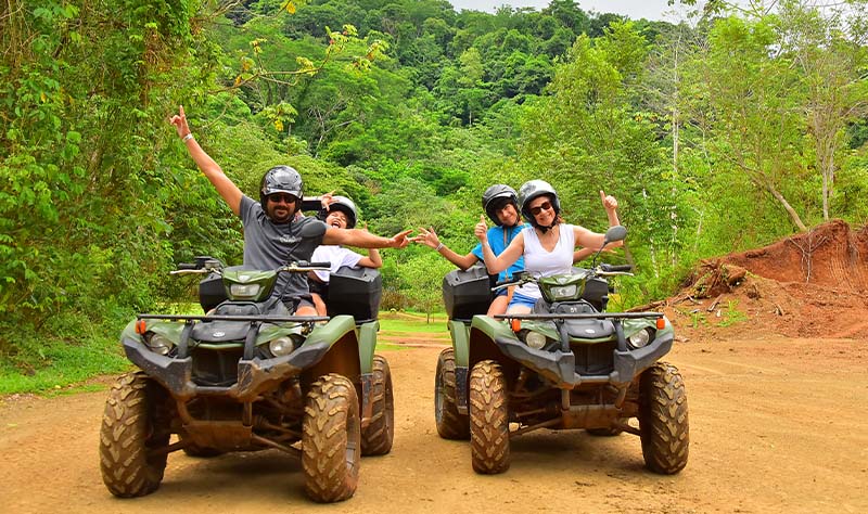 Horseback & ATV 2hrs Combo in Jaco, Costa Rica by Costa Rica Elite.