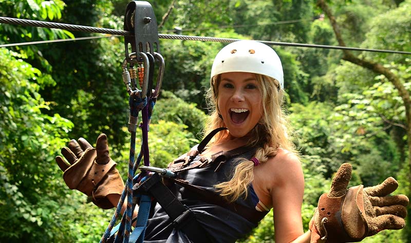 Zip Line & Canyoning Combo Tour in Jaco, Costa Rica