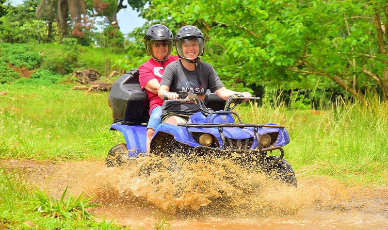 Zip Line & ATV 2hrs Combo Tour in Jaco Costa Rica by Costa Rica Elite