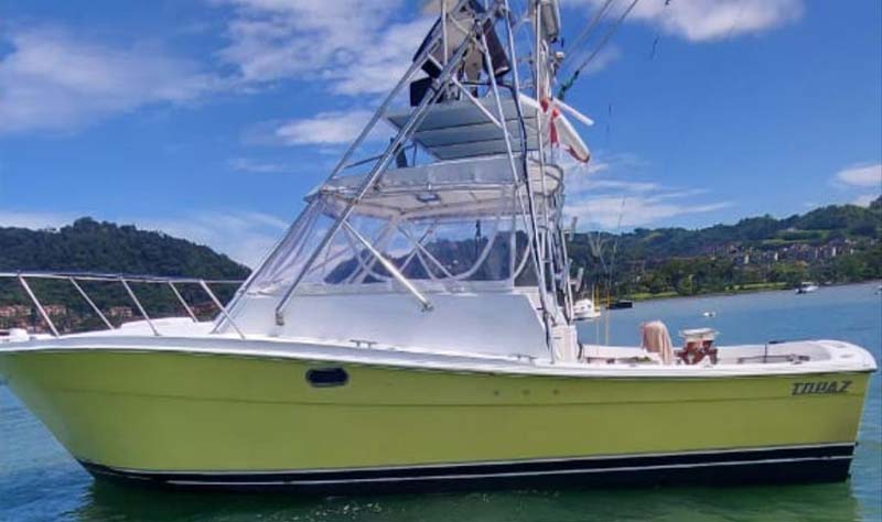 36' Foot Fishing Charter | Costa Rica Elite | Fishing Jaco