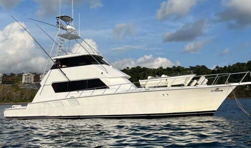 Party Boat in Jaco Costa Rica, 65' Foot Hatteras