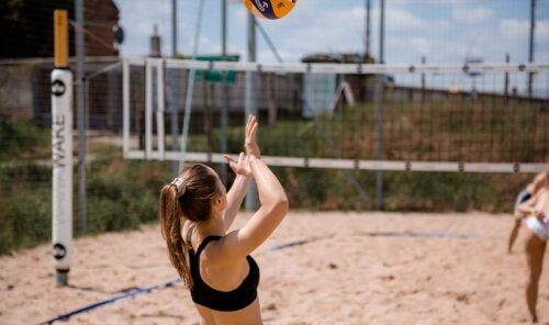 Beach Volleyball Setup Jaco