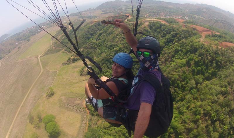 Paragliding in Jaco, Costa Rica