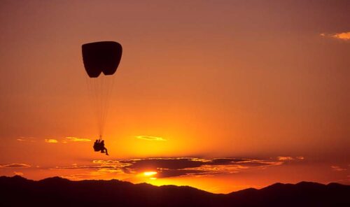 Paragliding in Jaco, Costa Rica