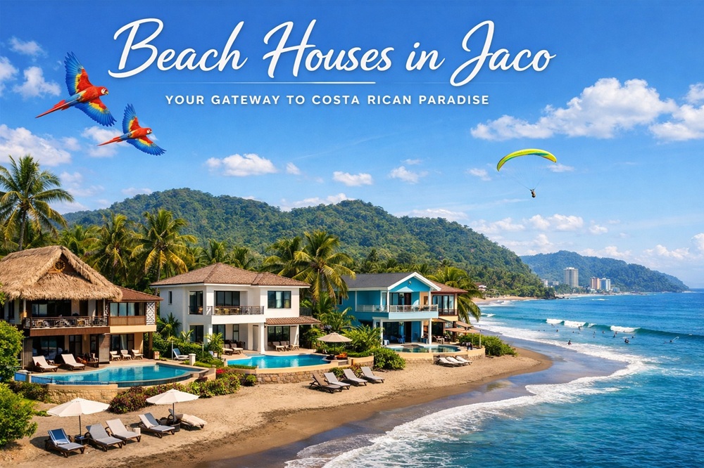Beach Houses in Jaco • Costa Rica Elite Beach Houses in Jaco Your Gateway to Costa Rican Paradise
